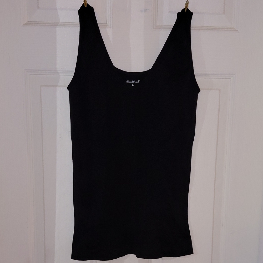 EUC UnderWhere Cami Compression Shapewear Size Large Nonpadded Wireless Shaper